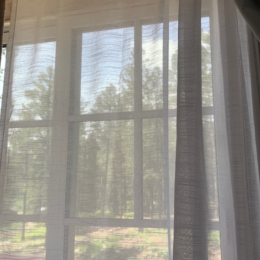 Kensington Fashion Home Sheer panel white